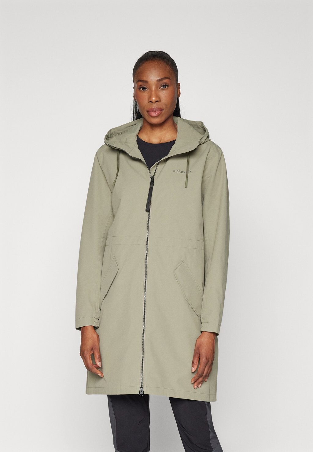 

Куртка Hardshell MARTA PARKA Didriksons, цвет mistel green