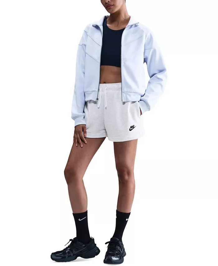 

Женские шорты Club Fleece Mid-Rise для спорта Nike, серый