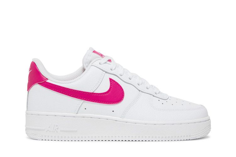Кроссовки Nike Wmns Air Force 1 '07 'White Pink Prime', белый — фото 2
