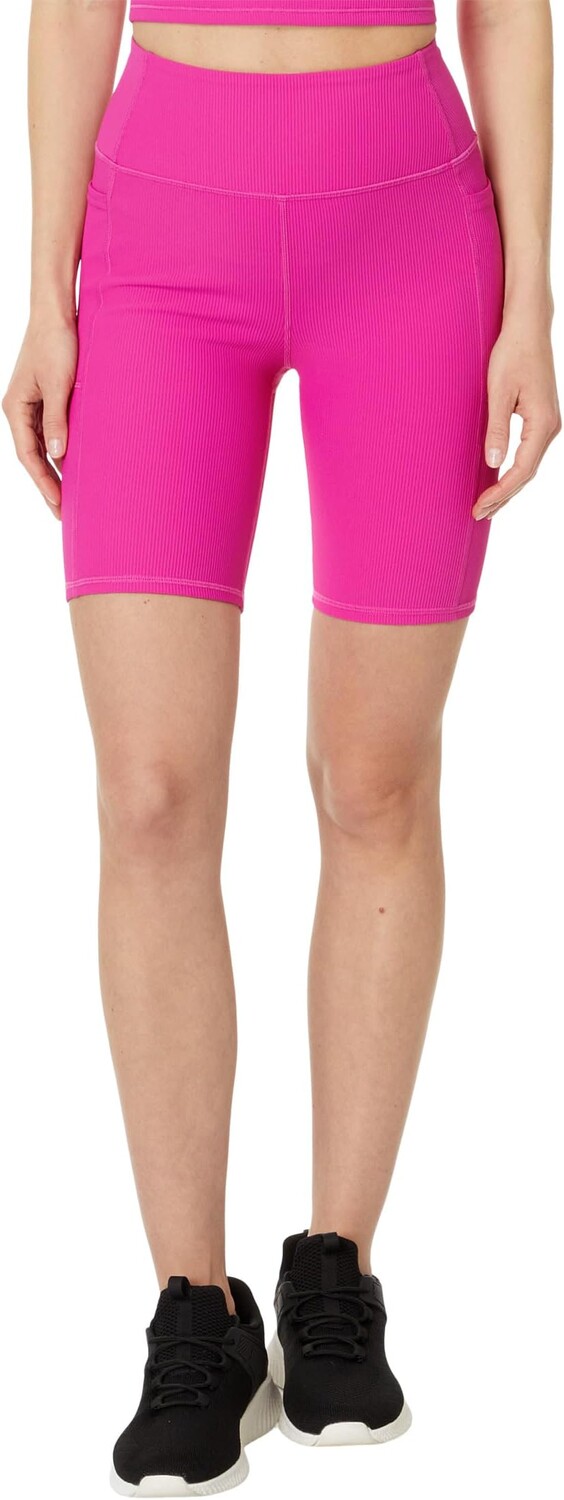 

Шорты SKECHERS Go Walk Ribbed High Waist 8 inch Bike Shorts, розовый