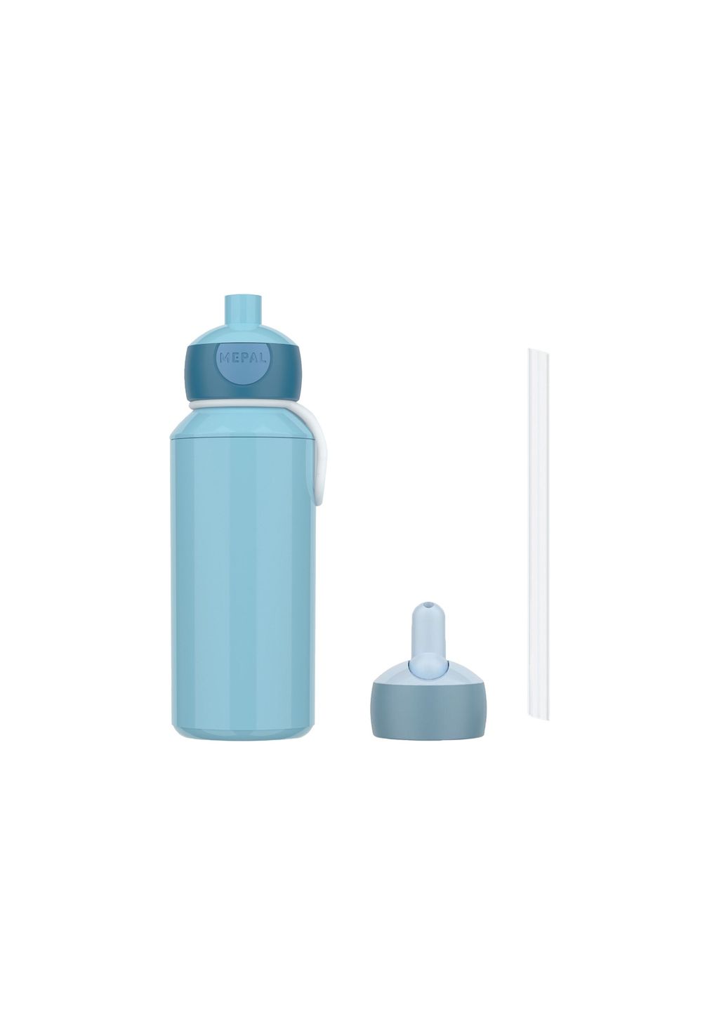 

Синяя бутылка для напитков Pop-Up с откидной крышкой campus 400 мл Campus Mepal