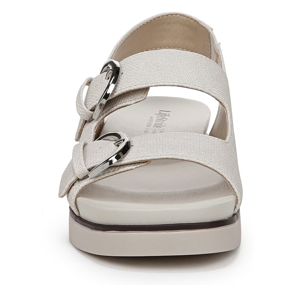 Женская босоножка на ремешке Goodie Lifestride, bone faux leather — фото 3
