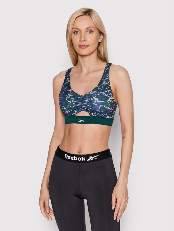 

Спортивный бюстгальтер Modern Safari HK4806 Reebok, зеленый