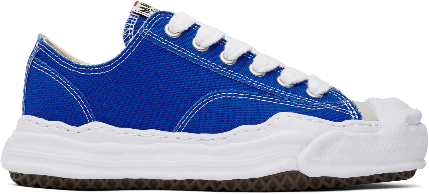 

Синий - низкие кеды из парусины Hank OG Sole Maison MIHARA YASUHIRO, Cl blue