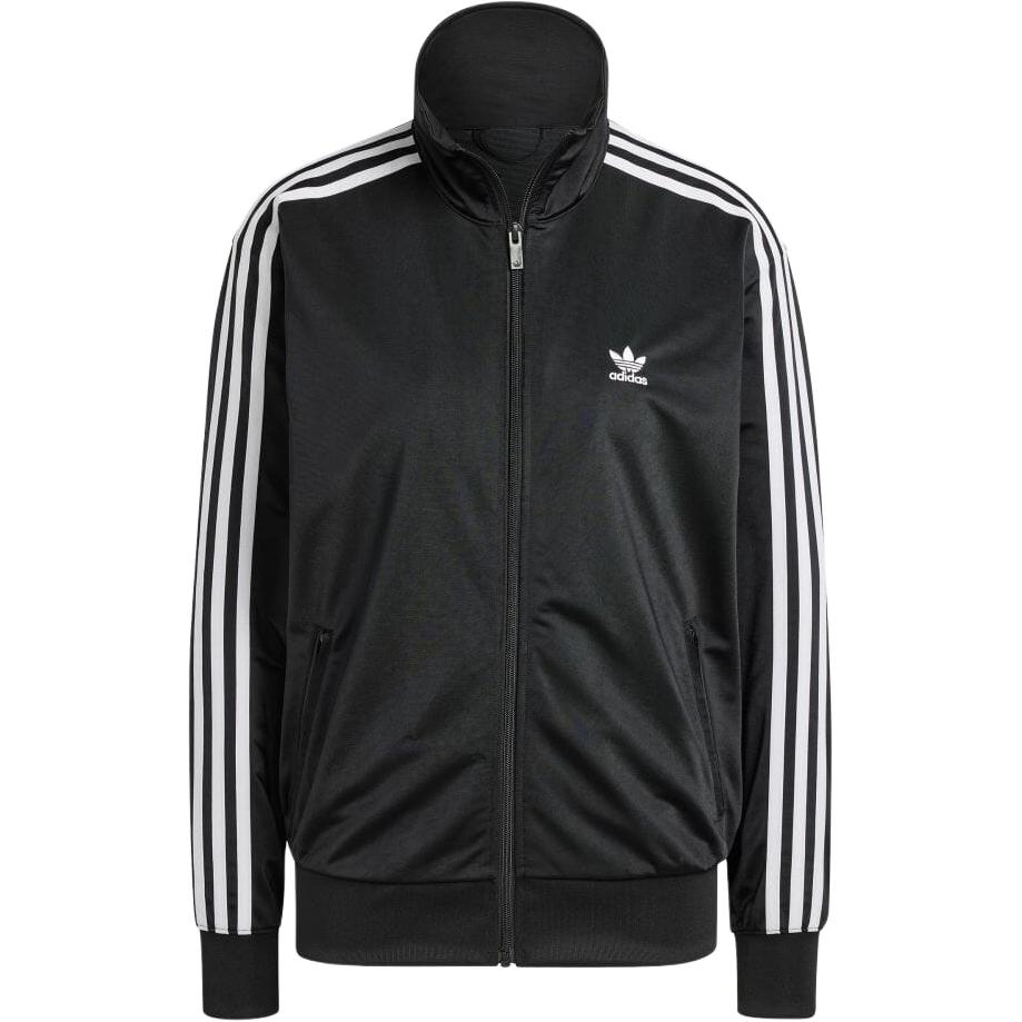 Adidas Originals Куртка Adicolor Classics Loose Firebird японская версия женская черная, Black — фото 3