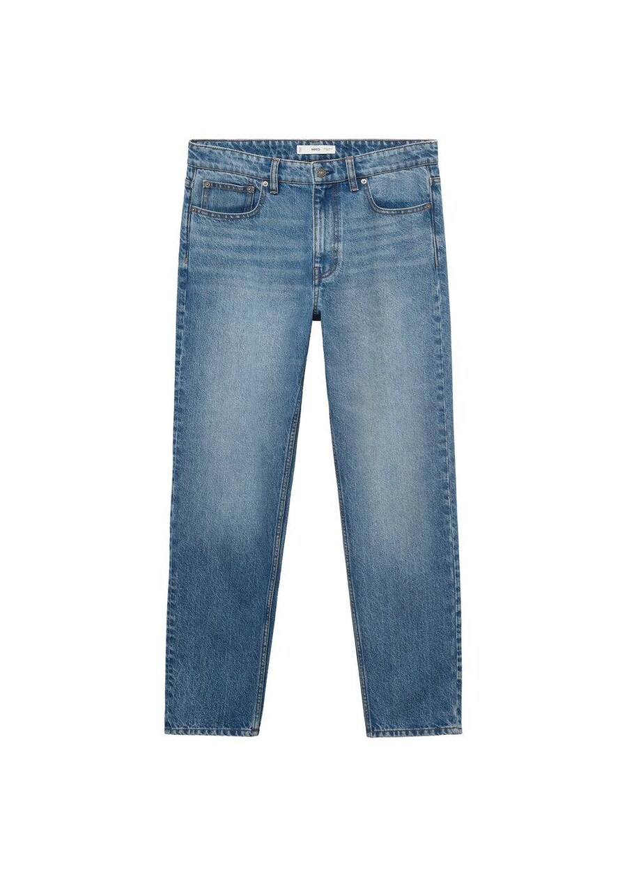 

Повседневные джинсы MANGO MAN Bob, Blue denim