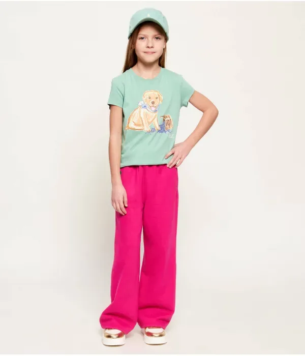 Футболка СОБАКА regular fit Polo Ralph Lauren, мятный — фото 2