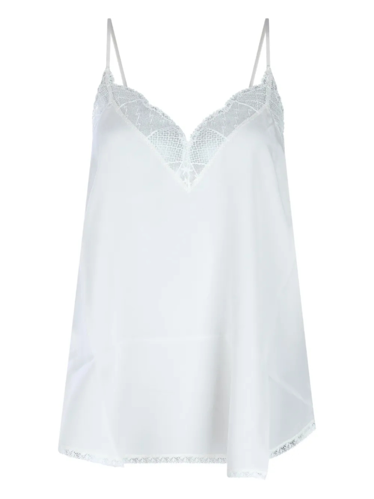 

Шелковый топ Zadig&Voltaire Christy, белый