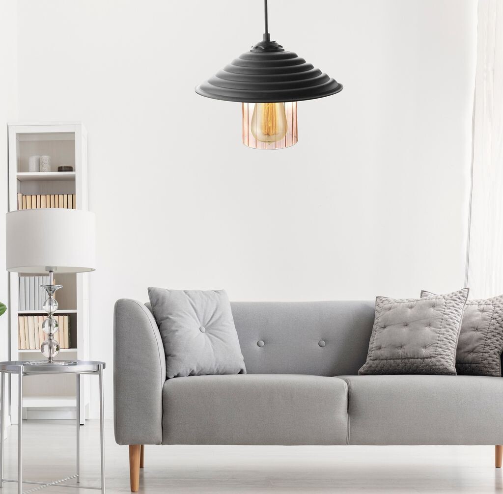 

Opviq, 204- 204FLH, черный, люстра, Люстра НЛО с акриловым стеклом