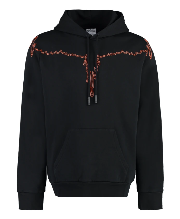 

Толстовка с принтом Marcelo Burlon, черный