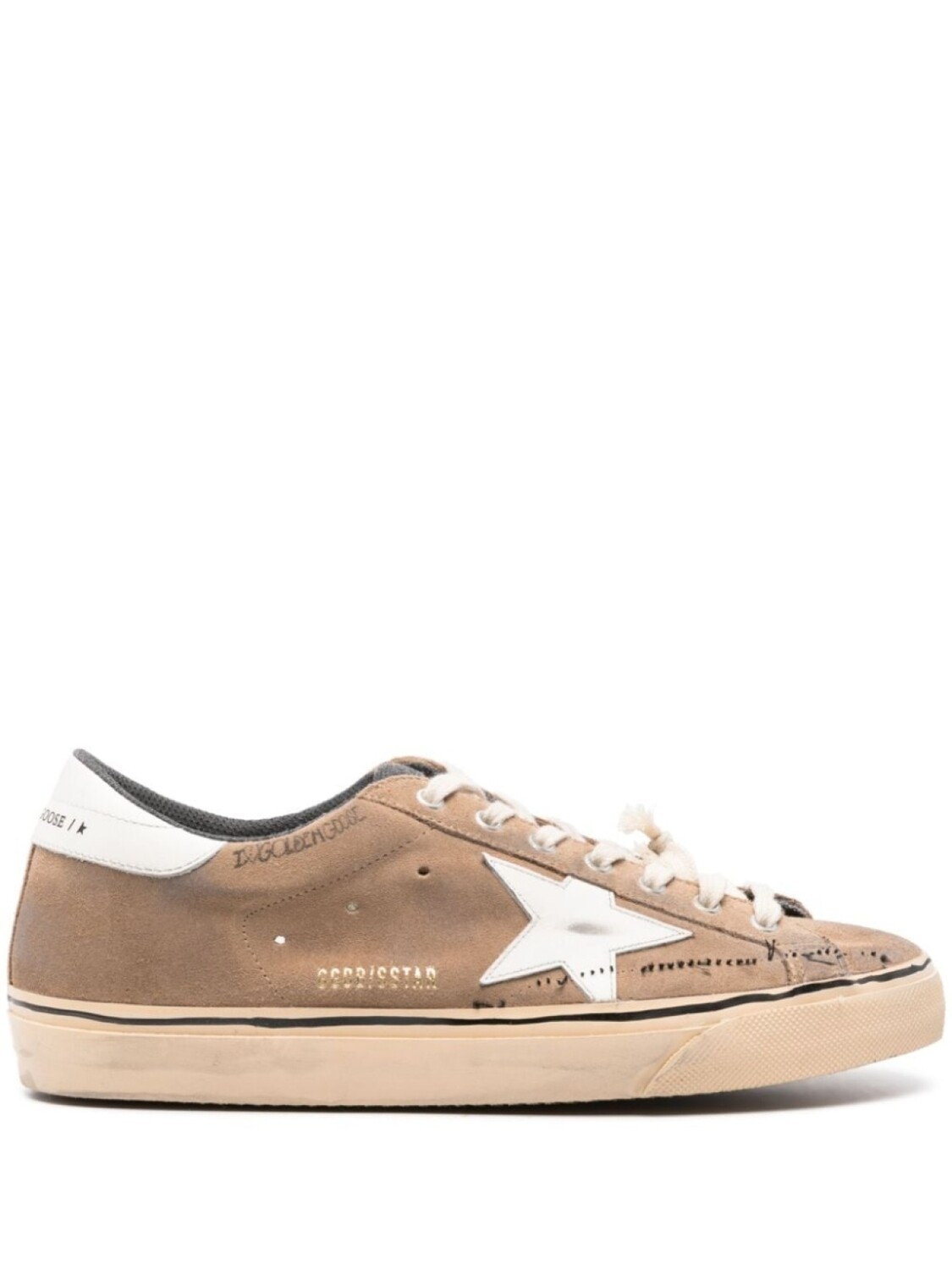 

Golden Goose кеды Super-Star, коричневый