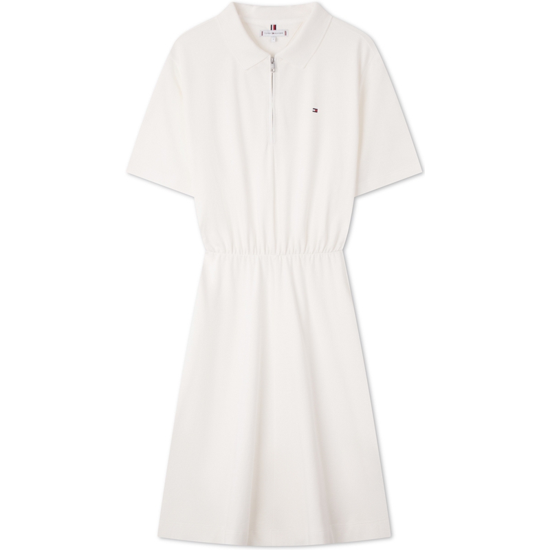 

Женское платье с коротким рукавом Tommy Hilfiger, белый