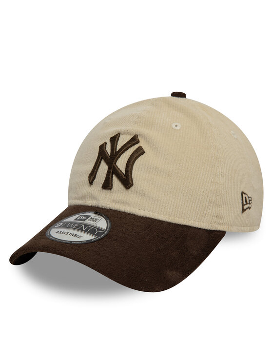 

Бейсболка New York Yankees Mlb Premium Cord 9Twenty 60595308 New Era, бежевый