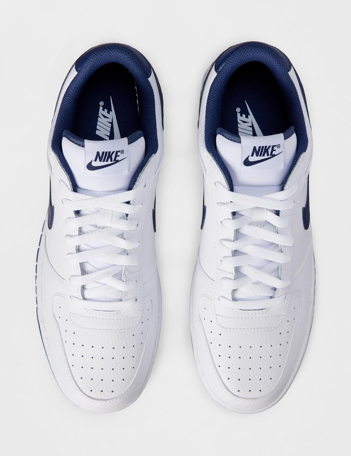 Мужские кроссовки Nike Big Low, белый/синий — фото 4