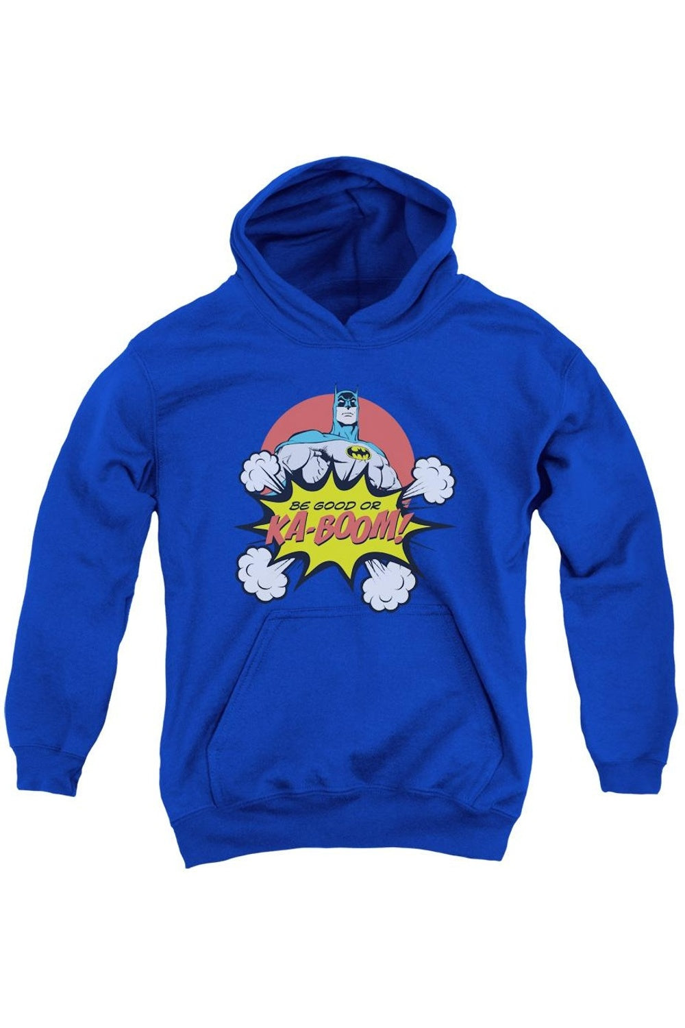 

DC Comics Кабум Молодежная толстовка с капюшоном Gildan, синий