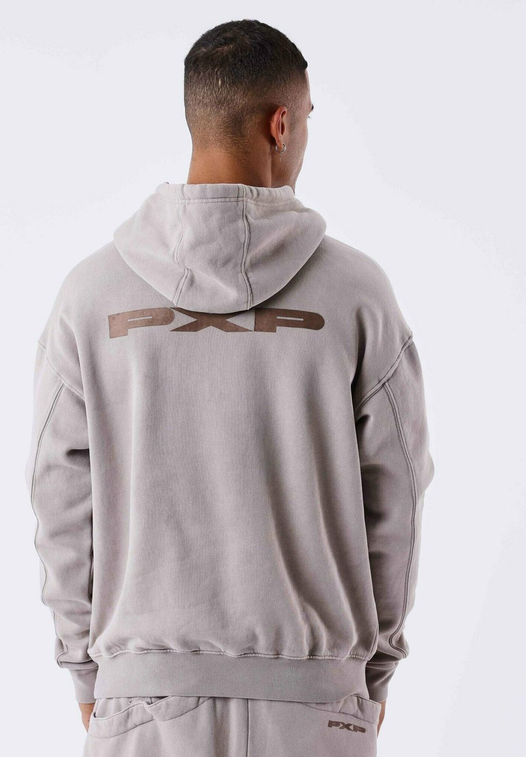 

Толстовка BASIQUE INTEMPOREL - Hoodie Project X Paris, серо-коричневый