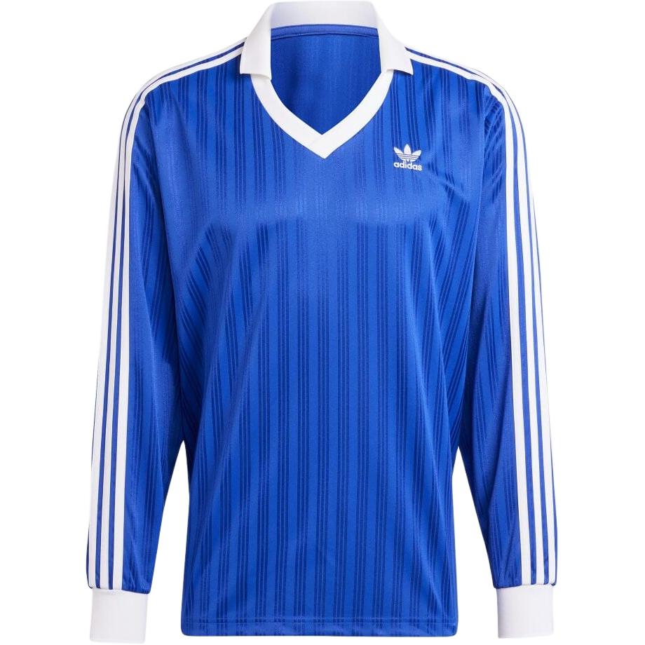 Adicolor Piqué футболка с длинными рукавами Adidas Originals, синий — фото 3