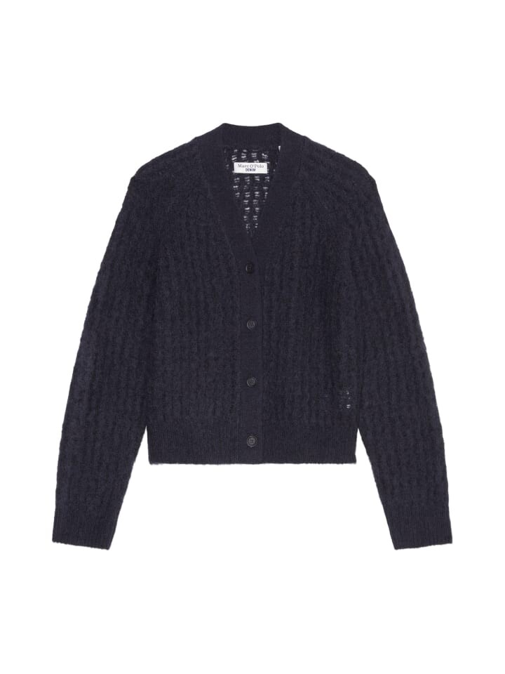 

Кардиган Marc O'Polo DENIM Struktur-Cardigan regular, цвет Blue Depths
