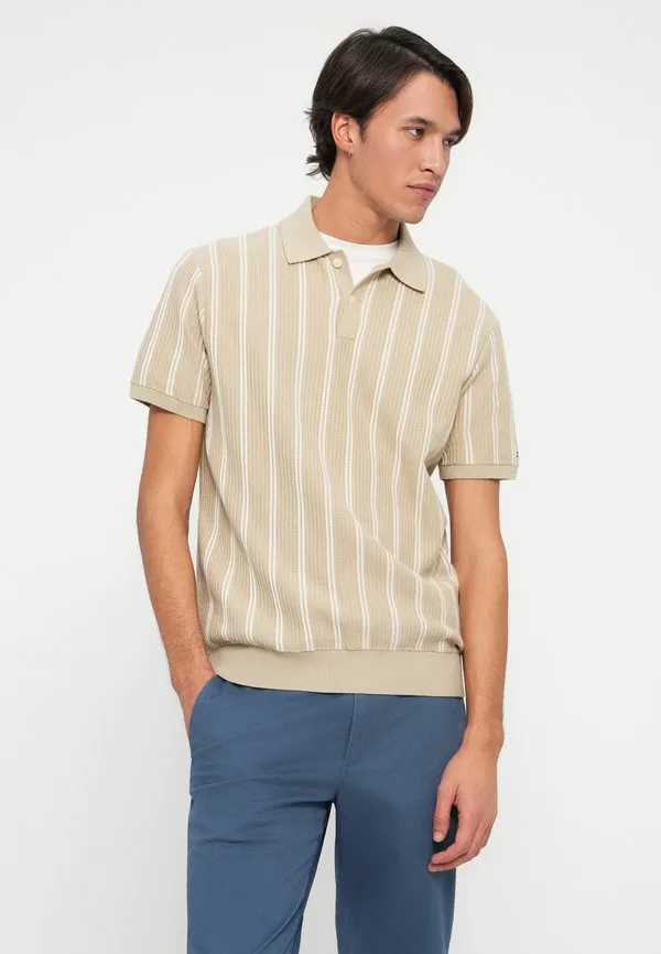 Брюки-Чиносы bleecker с текстурированным принтом, узкие. Tommy Hilfiger, Aegean Sea — фото 4