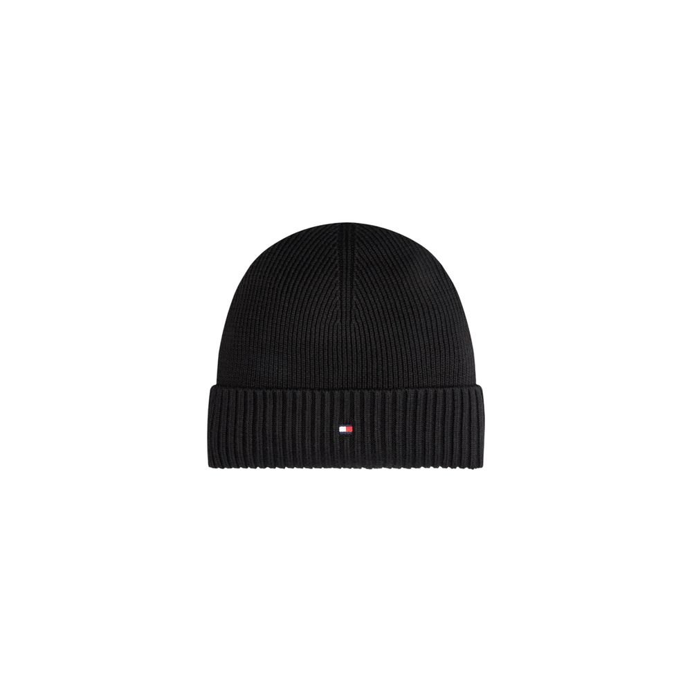 

Черные хлопковые шапка и кепка Tommy Hilfiger