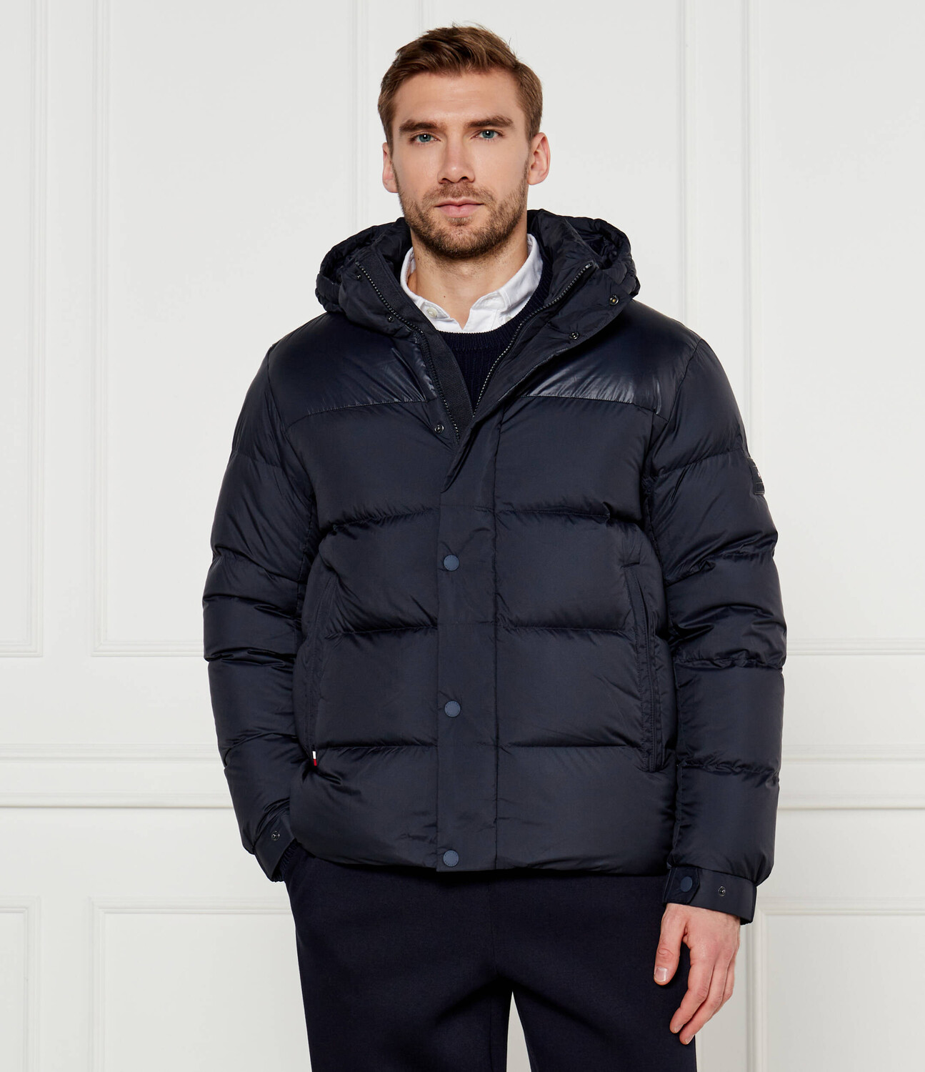 

Куртка Tommy Hilfiger Regular Fit, темно-синий