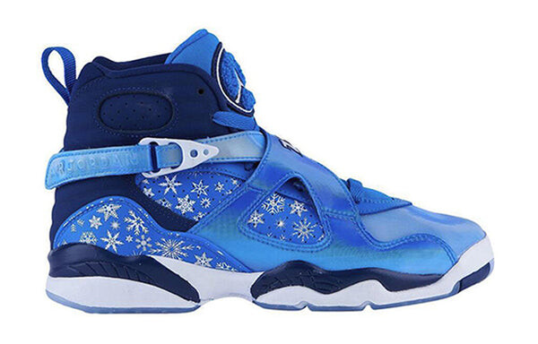 Кроссовки 8 retro 'snowflake' Air Jordan, синий — фото 2