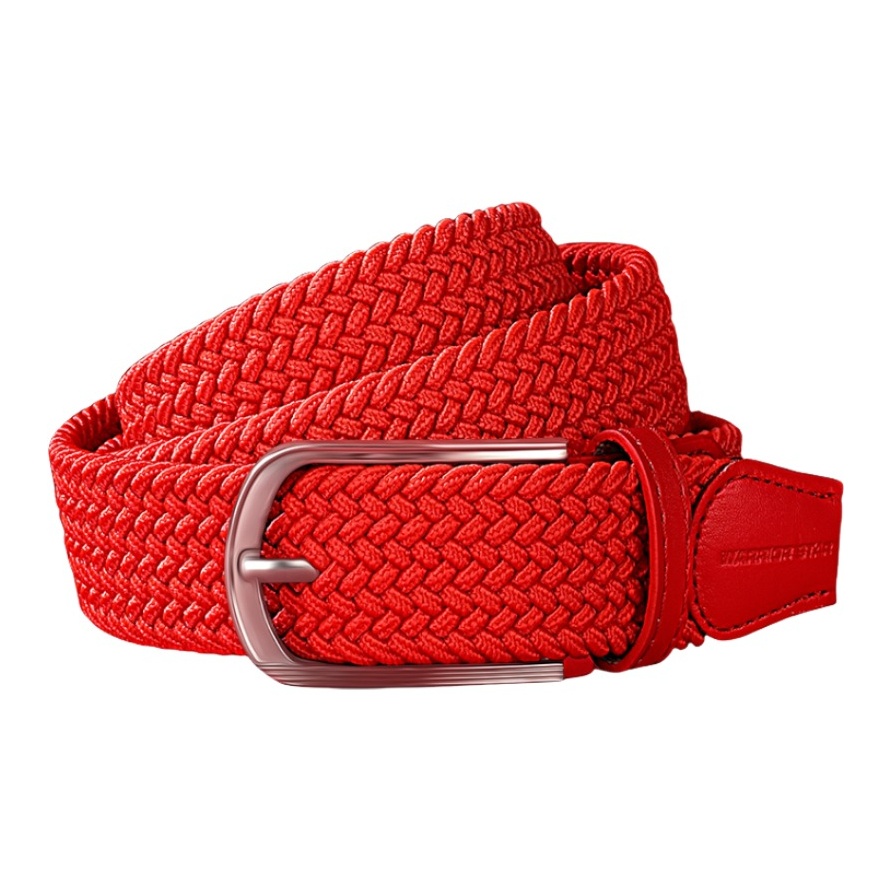 

Ремень унисекс из полиэстера с латексной нитью WARRIOR, china красный[commute style]