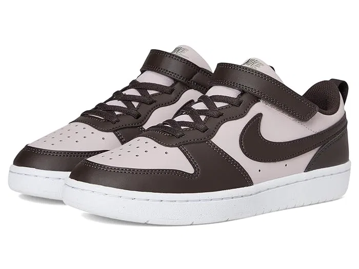Кроссовки Nike Court Borough Low Recraft, Particle Rose/Velvet Brown/Light Army — фото 2
