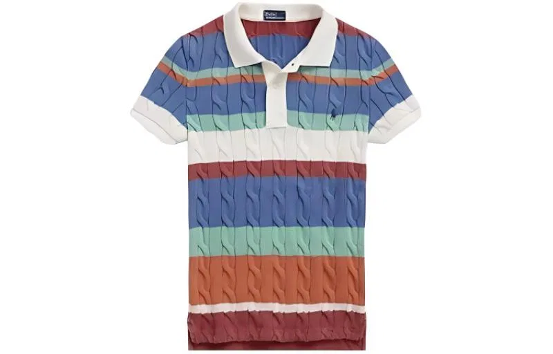 Женское поло мультиколор Polo Ralph Lauren, Multicolor