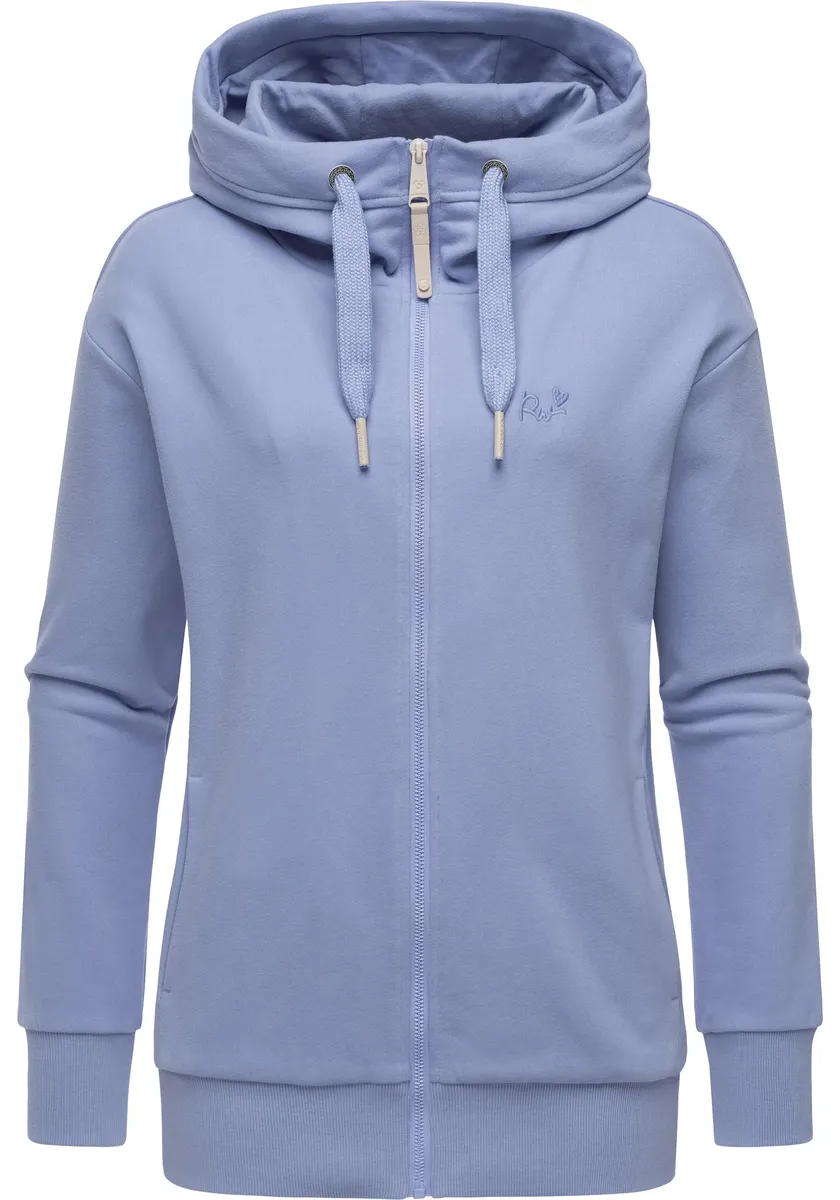 

Толстовка с капюшоном Ragwear "Йодис Зип", мягкая женская толстовка на молнии с капюшоном, синий