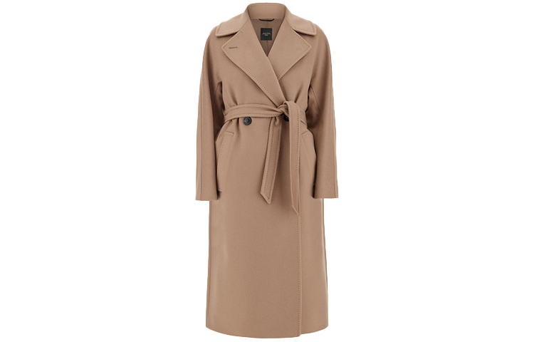 

WEEKEND MaxMara Женское пальто верблюжьего цвета Camel, Camel