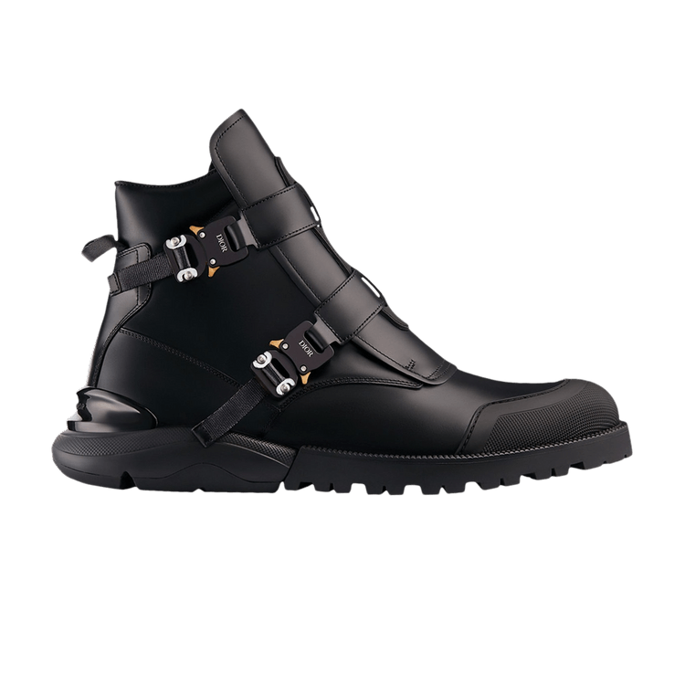 

Ботинки Dior Buckle Military Combat Boot 'Black', черный