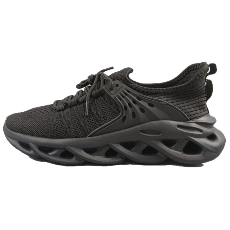 

Green feet Дышащие нескользящие мужские кэжуал кеды лоу-топ черные, цвет Black