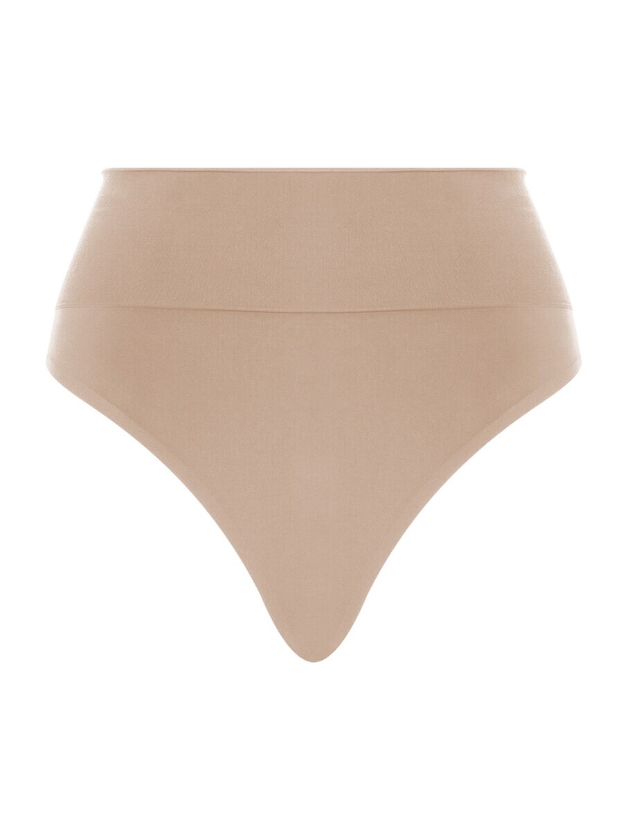 

Стринги Wolford Thong High Waist Thong, бежевый