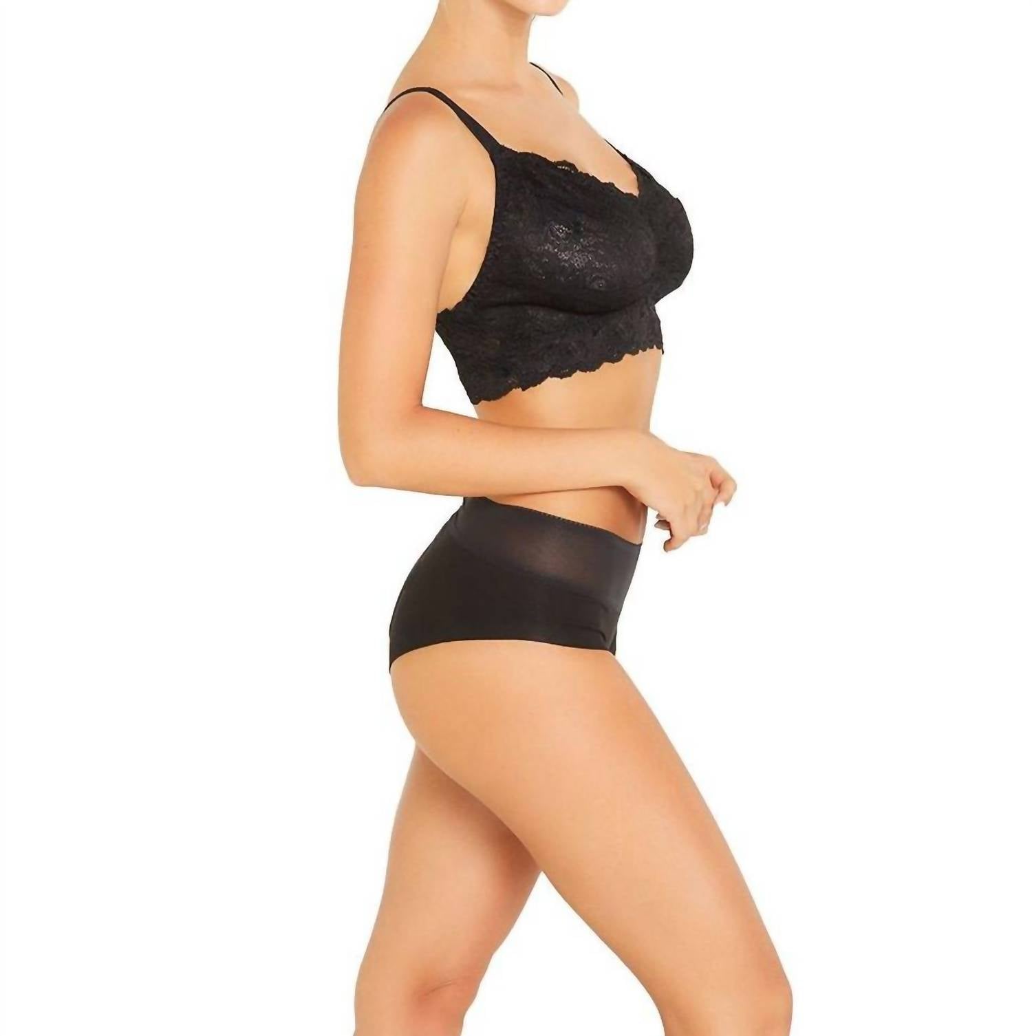 

Бюстгальтер Never Say Never Curvy на крючках и петлях черный Cosabella