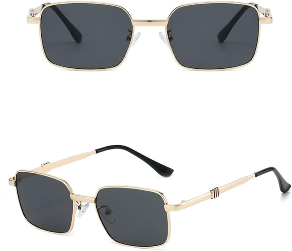 

Высококачественные металлические модные солнцезащитные очки в стиле ретро, ​​маленькая оправа, для женщин, для занятий спортом на открытом воздухе, для вождения, для мужчин TVTBBVV, 1