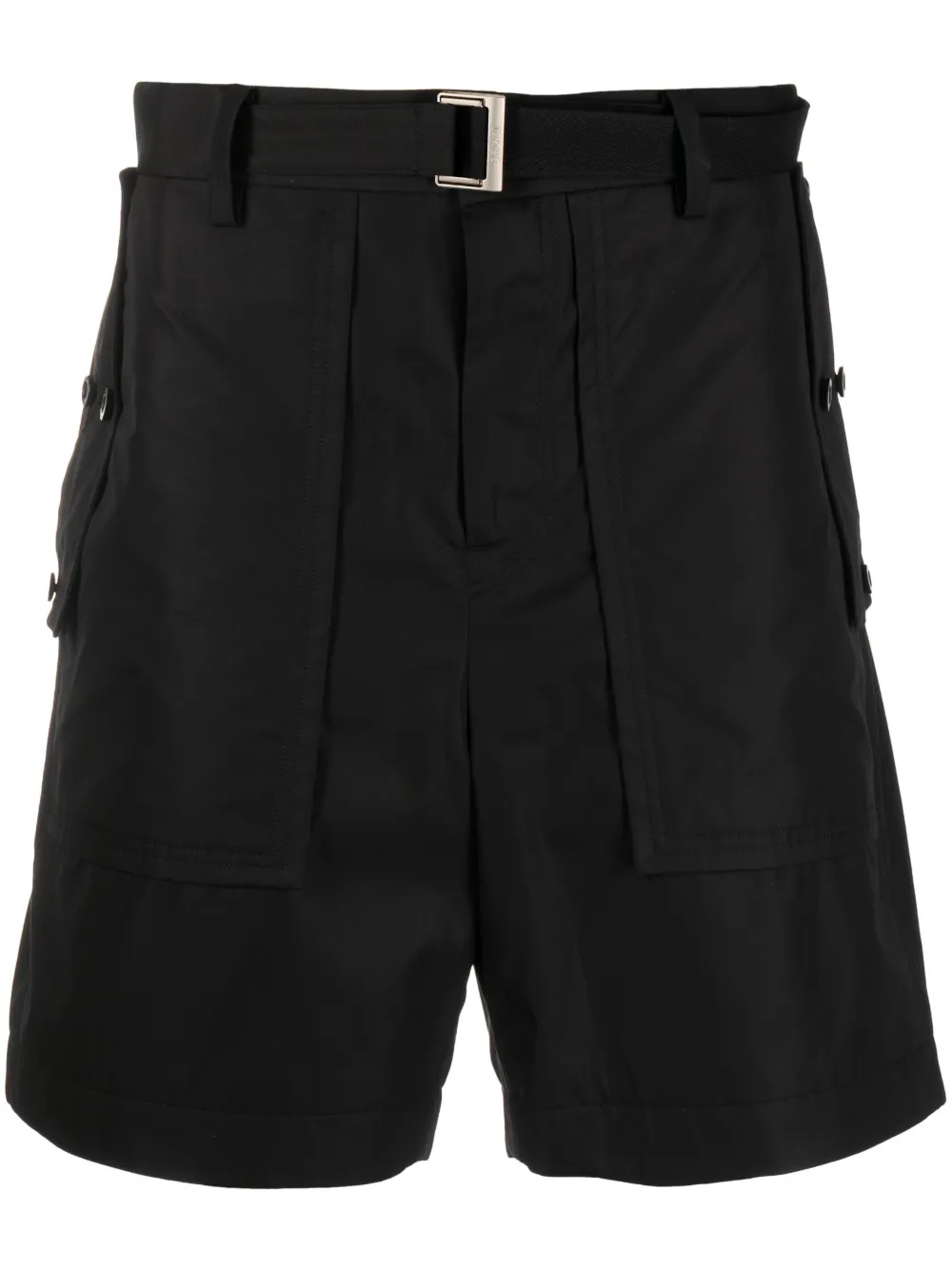 

Шорты с низким шаговым швом SACAI, черный
