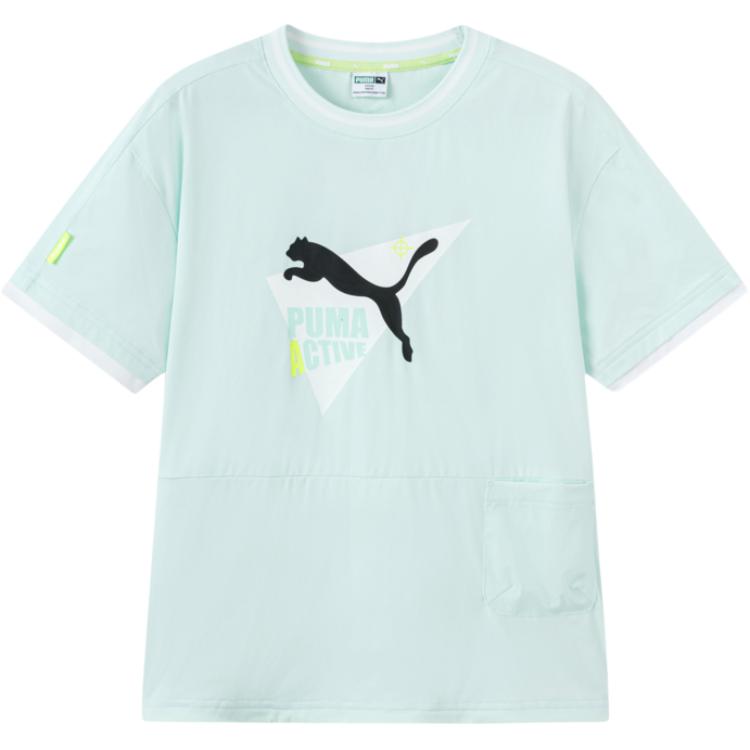 

PUMA Футболка Performance SS25 Pink Green 40301 Kids', Зеленый, PUMA Футболка Performance SS25 Pink Green 40301 Kids'