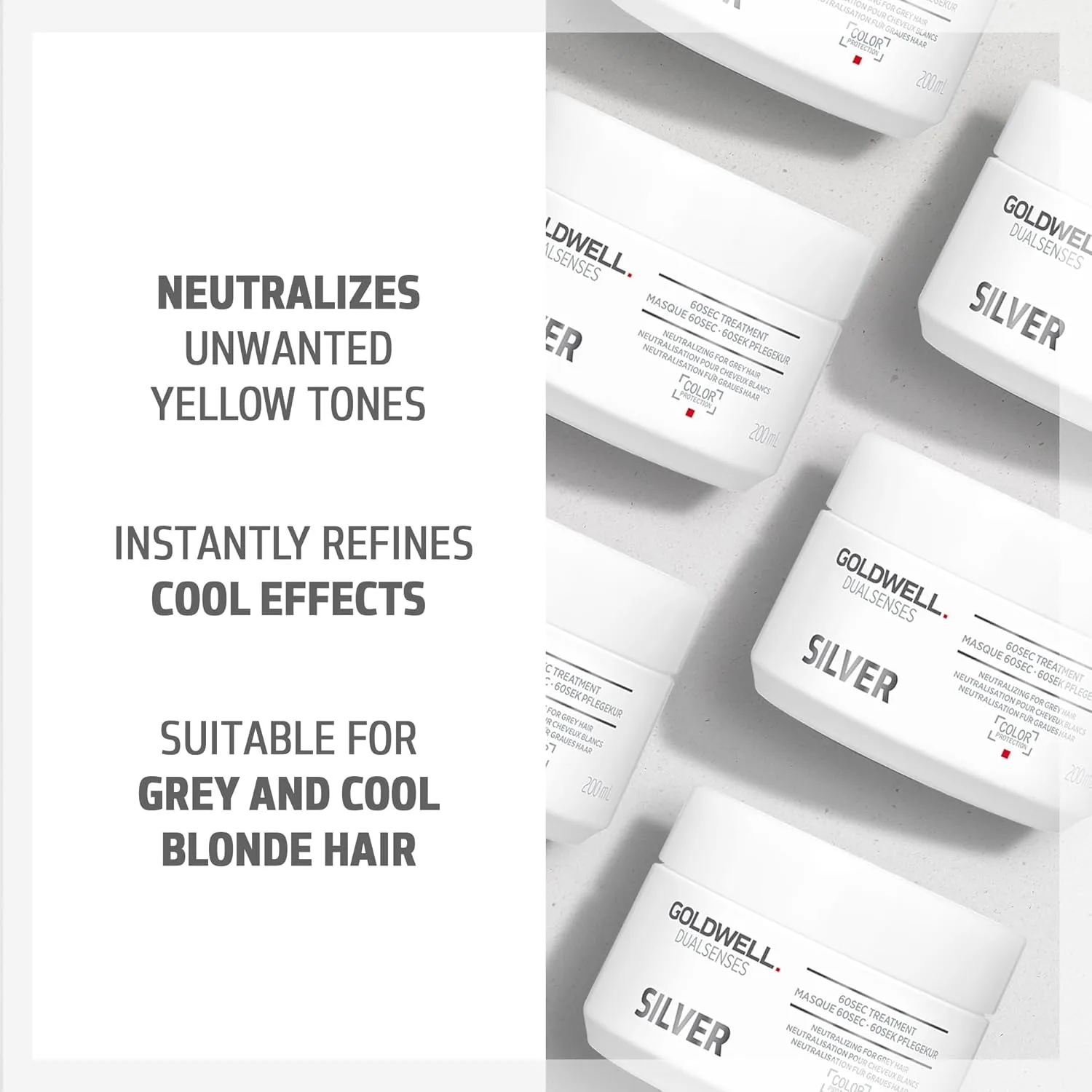 Процедура Dualsenses Silver 60Sec Goldwell, yellow — фото 4