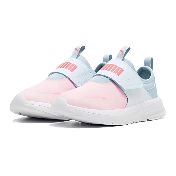 Кроссовки Puma Evolve Slip-On Little Kid 'Whisp Of Pink Dewdrop', голубой — фото 3