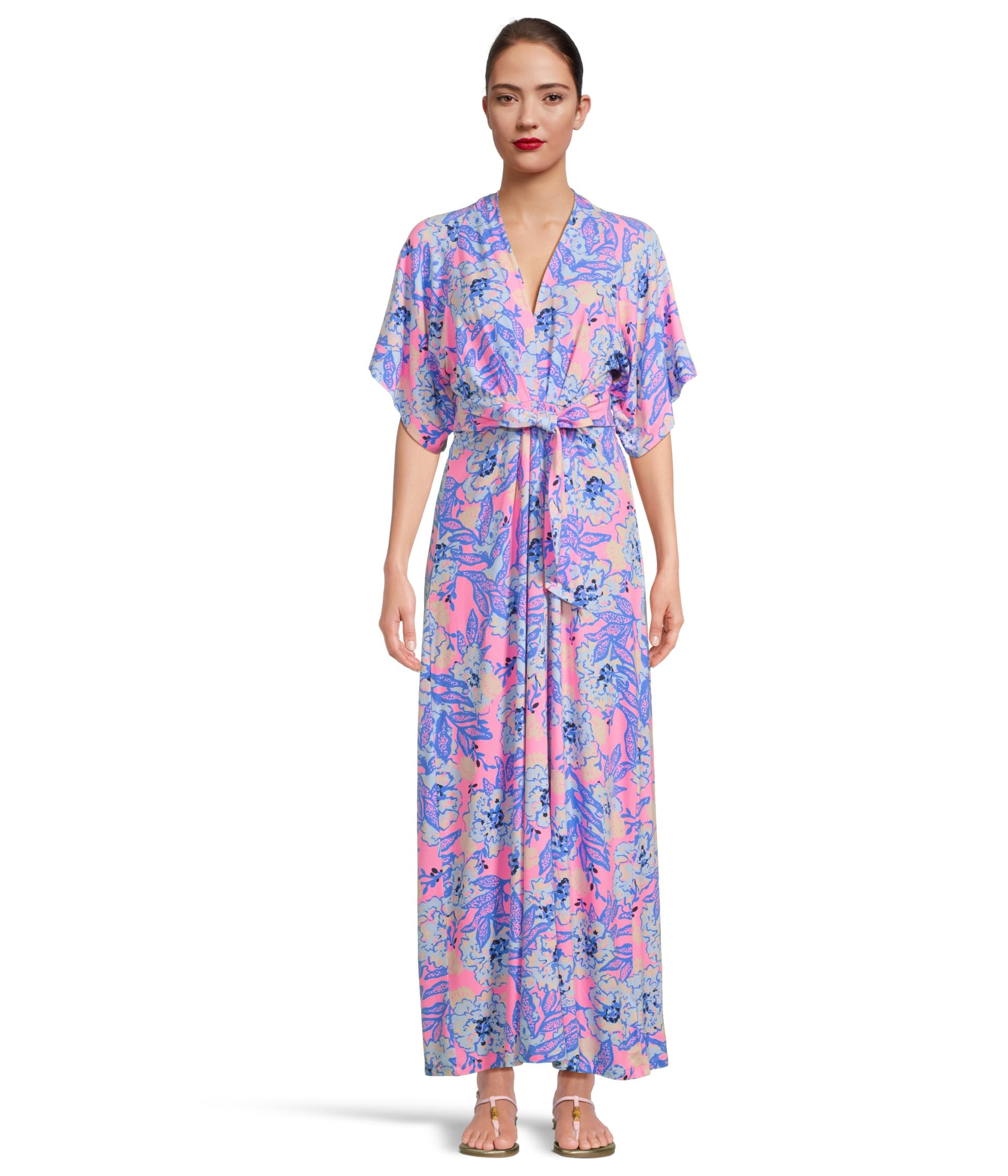 

Платье Lilly Pulitzer Wisteria Elbow Sleeve V-Neck, Multi Totally Koalafied