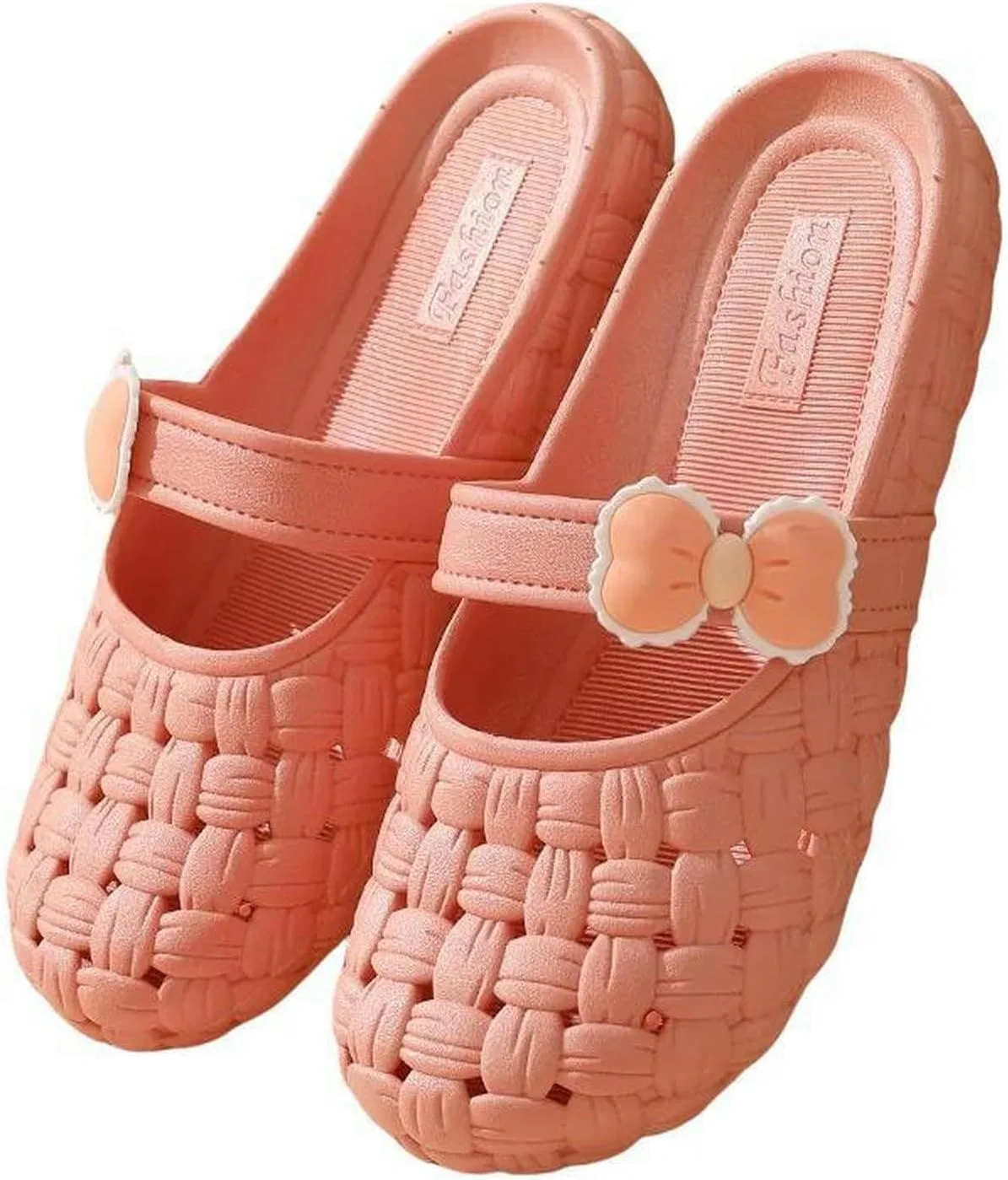 Женские тапочки Cave Shoes, универсальная повязка на голову для ношения дома и на улице, нескользящая и износостойкая AlHECE, Orange Red