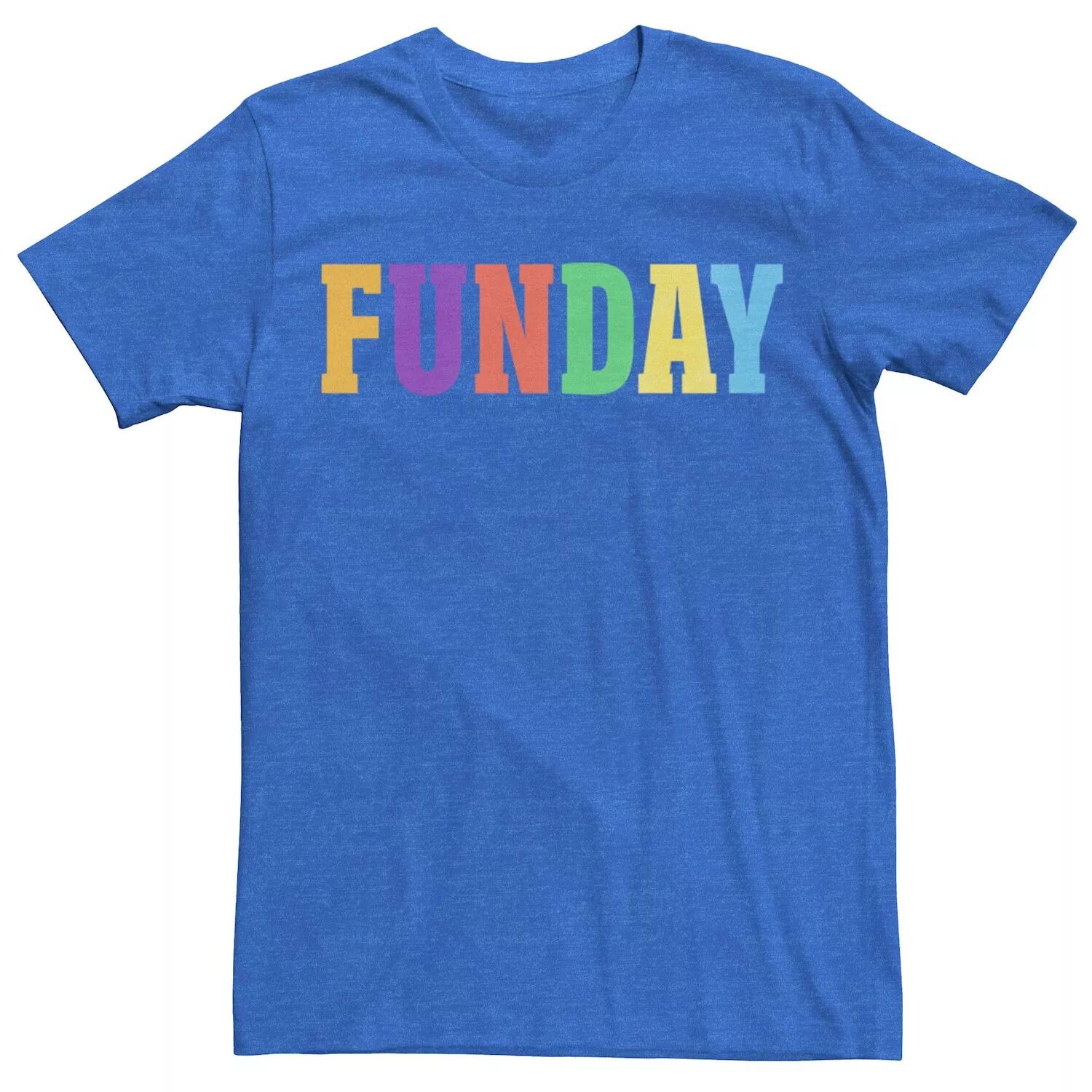 

Мужская разноцветная футболка с буквами Funday Licensed Character