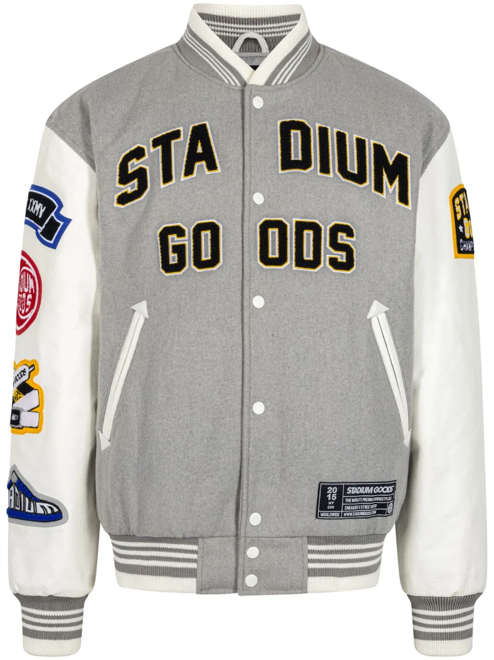 

Шерстяной бомбер Champions League STADIUM GOODS, серый