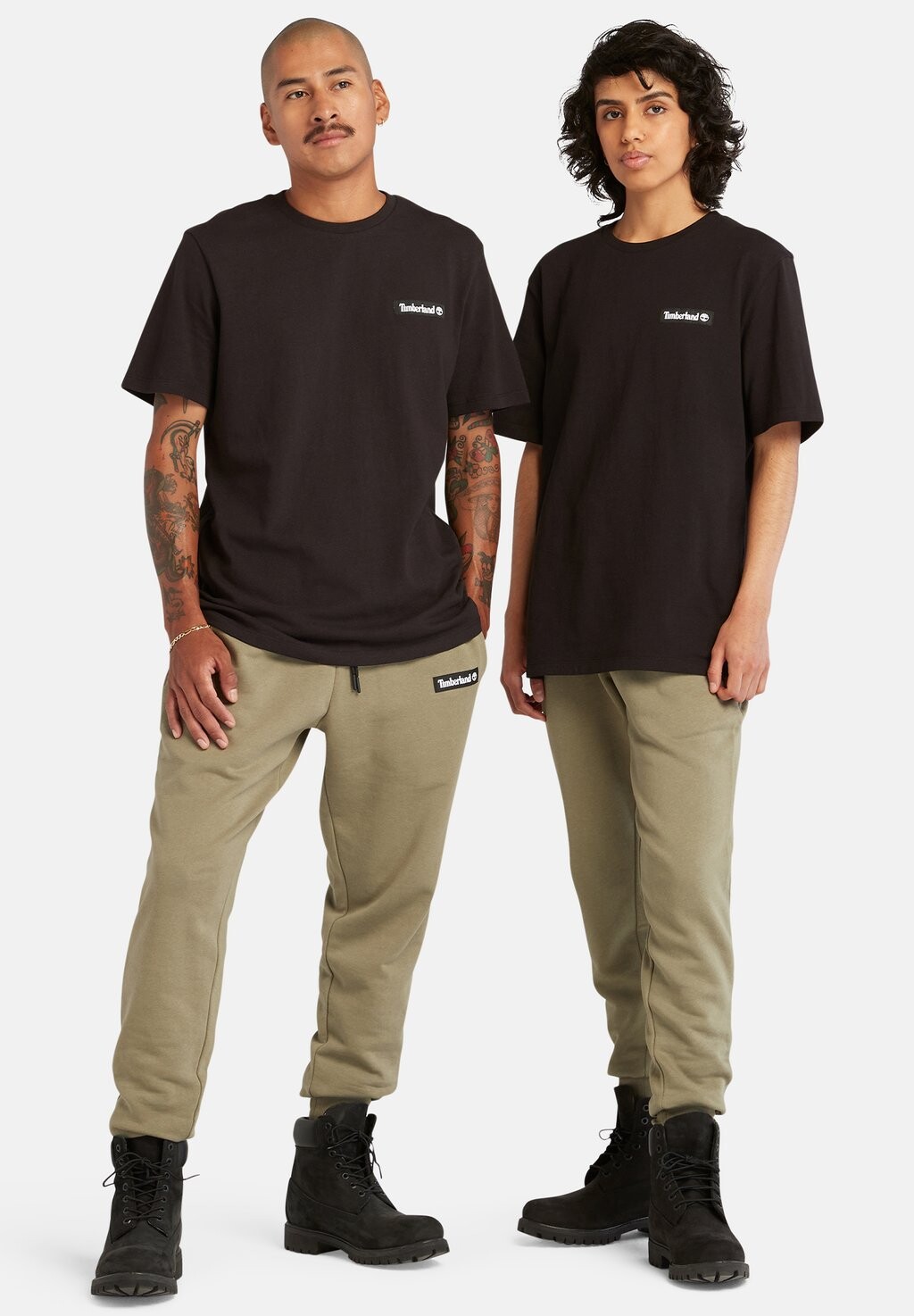 

Базовая футболка Badge Timberland, черный