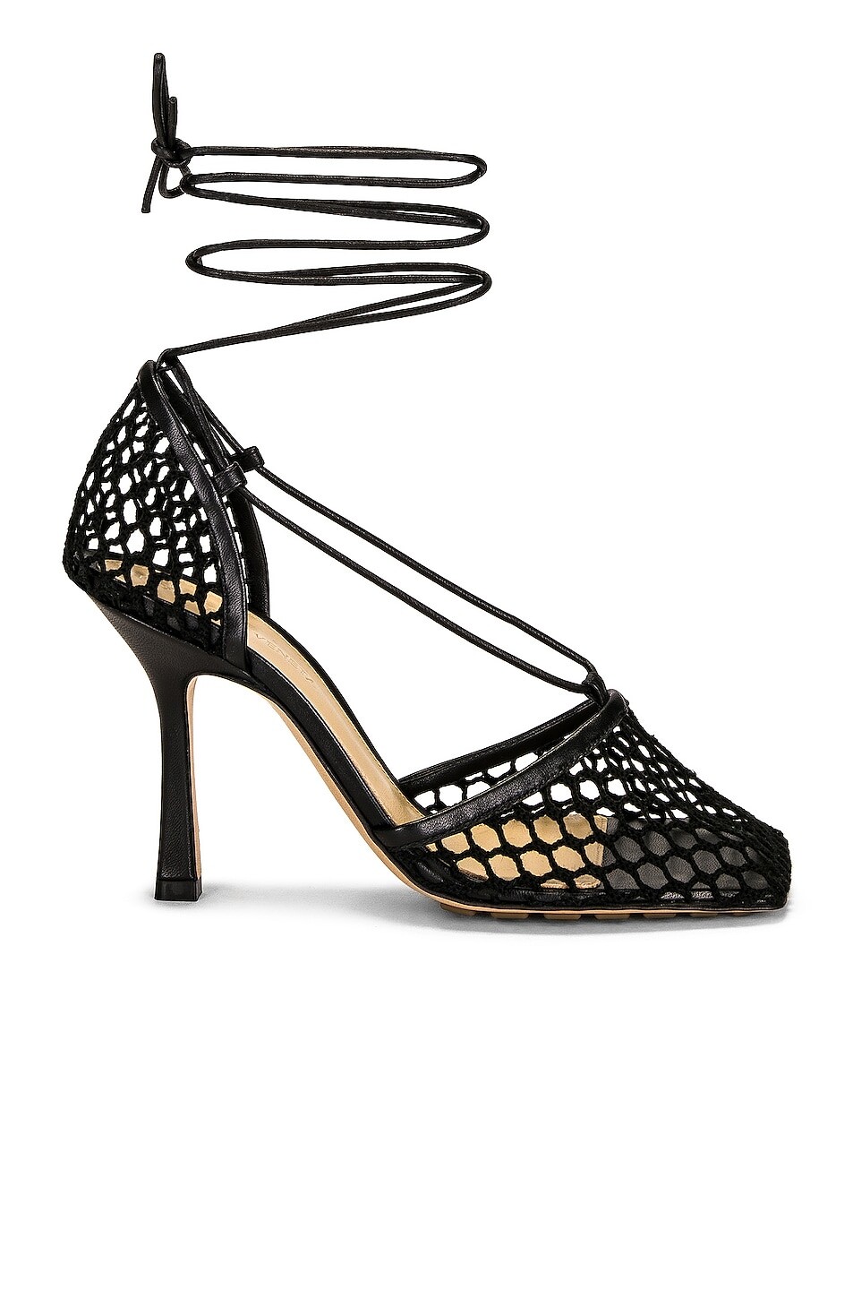 Туфли жеские Stretch Heels Bottega Veneta, черный