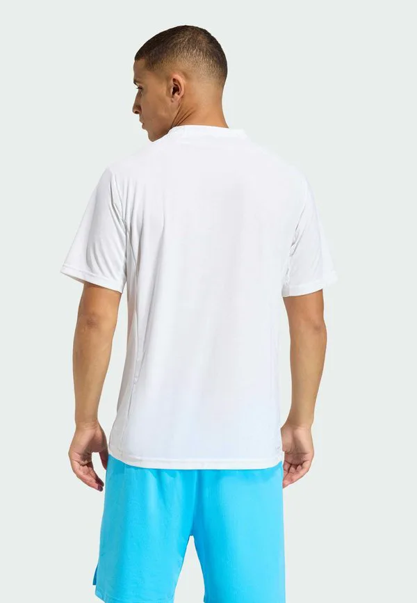 Спортивная футболка climacool 3d Adidas Performance, White — фото 2