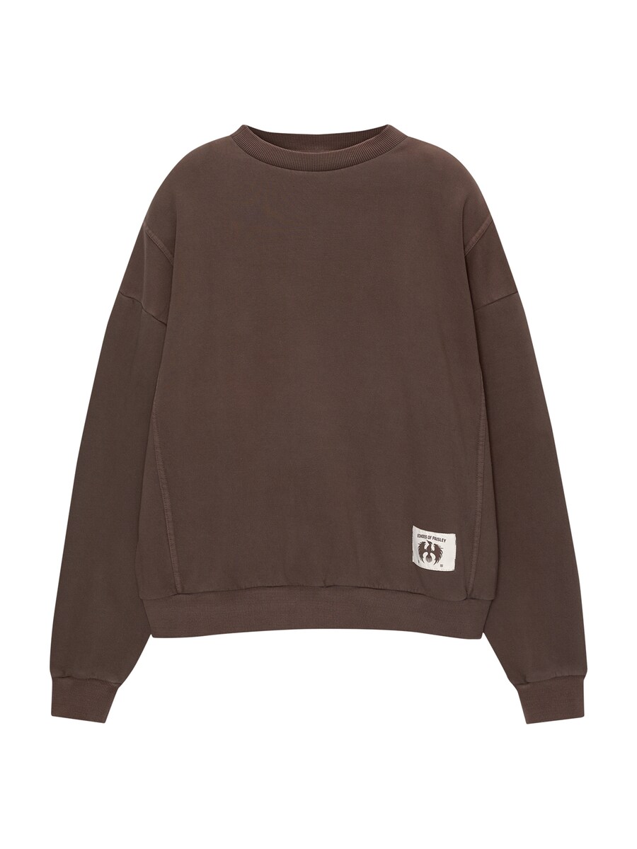 

Толстовка Pull&Bear, цвет Brown/Light brown