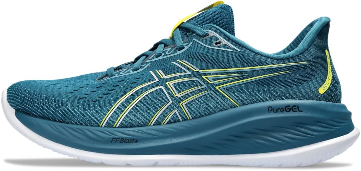 

Мужские кроссовки для бега ASICS Gel-Cumulus 26, желтый/бирюзовый/ярко-желтый
