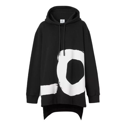 

Свитер love long sleeve hoodie black Burberry, черный